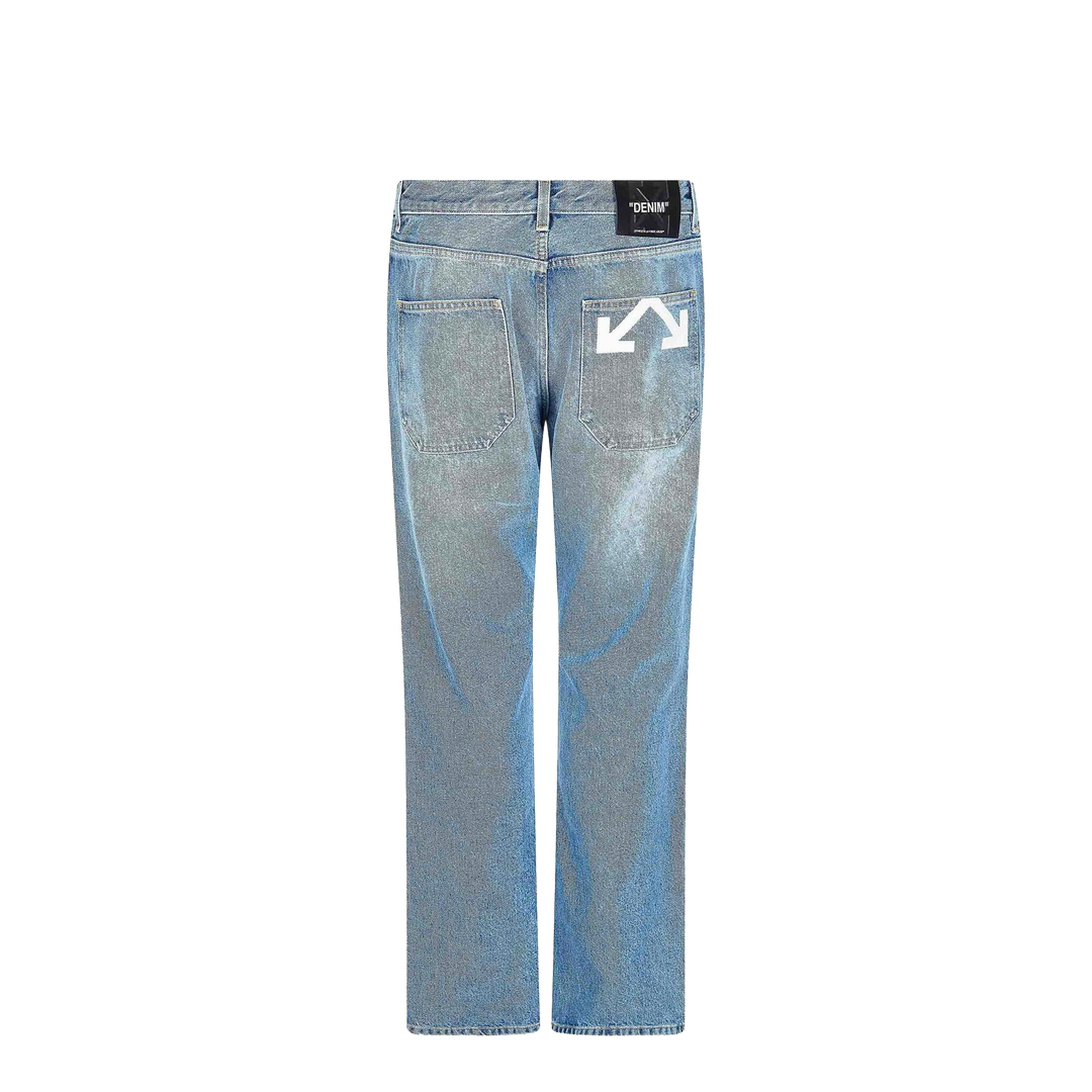 Half Arrow Slim Relaxed Jeans - Image 4
