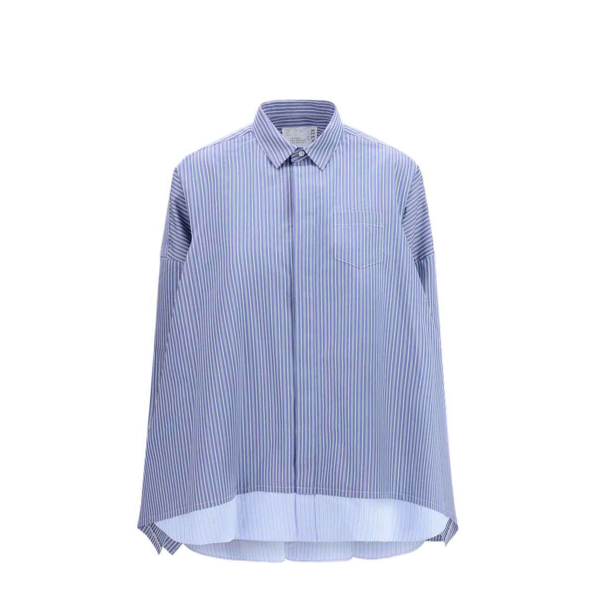 Striped Poplin Shirt - Image 1