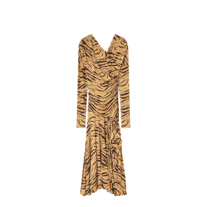 Long Dress with Zebra Print - Image 1