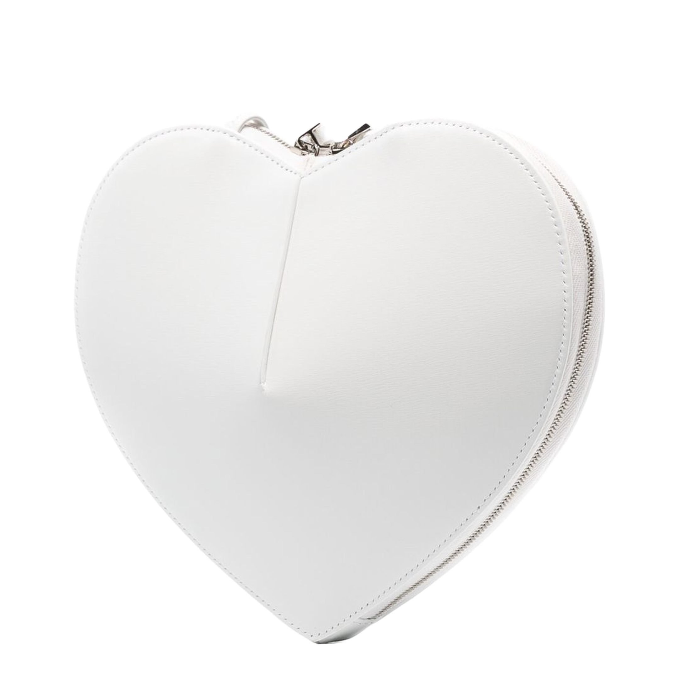 Optical White Le Coeur Bag in Calfskin - Image 2