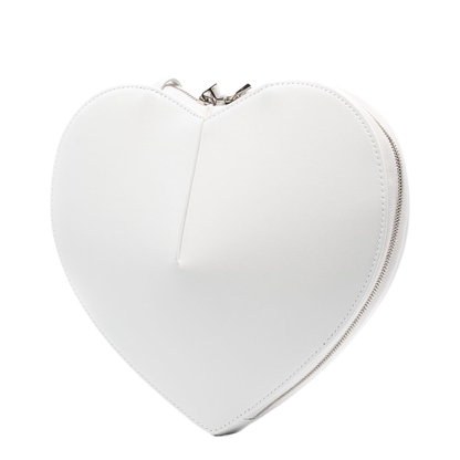 Optical White Le Coeur Bag in Calfskin - Image 2
