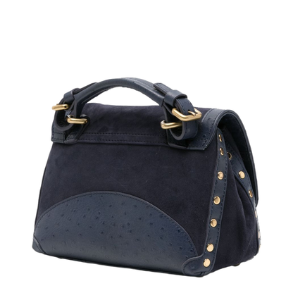 Dotta Baby Leather Top-Handle Bag - Cactus Blue Siderale - Image 3