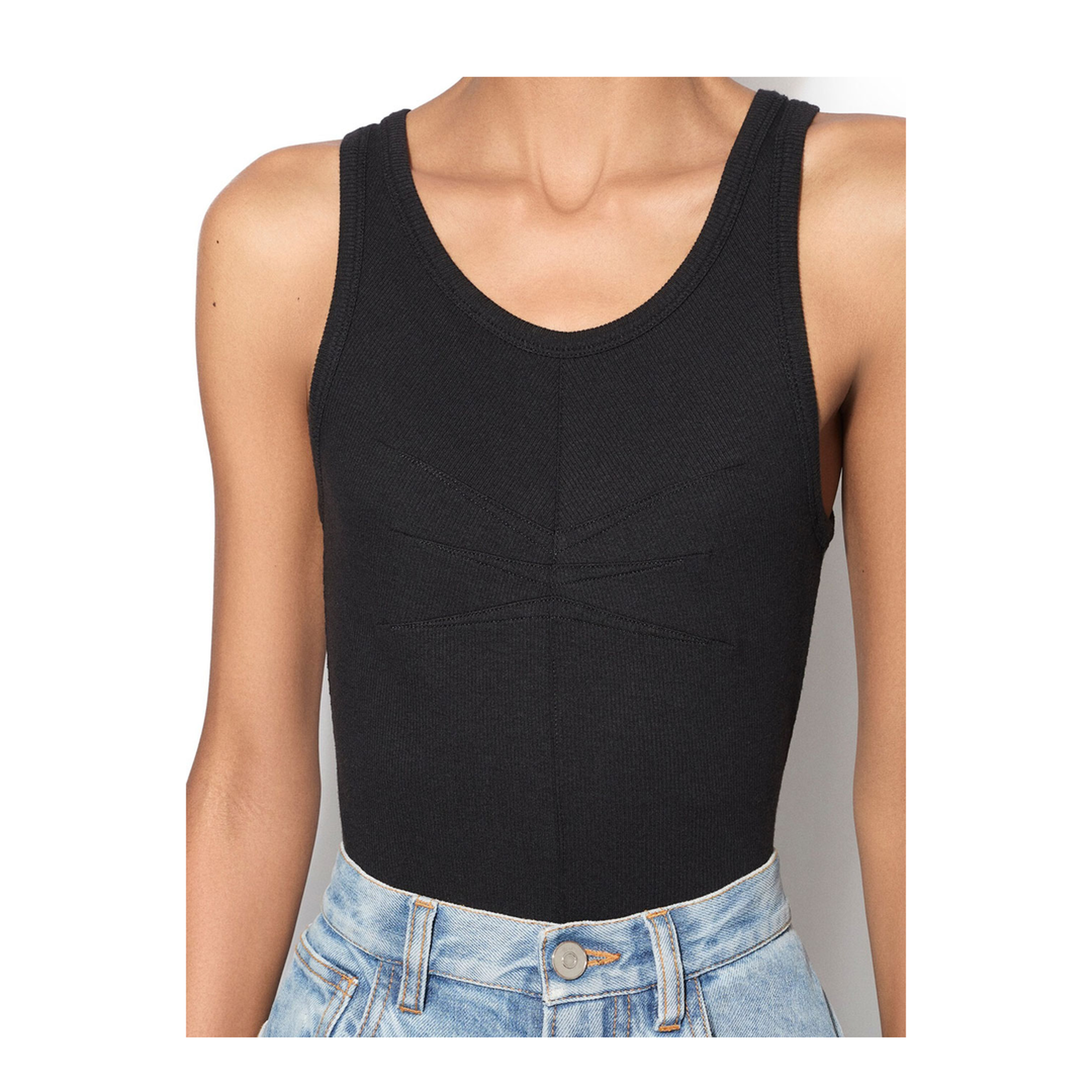 Darts Cotton Tank Top - Image 6