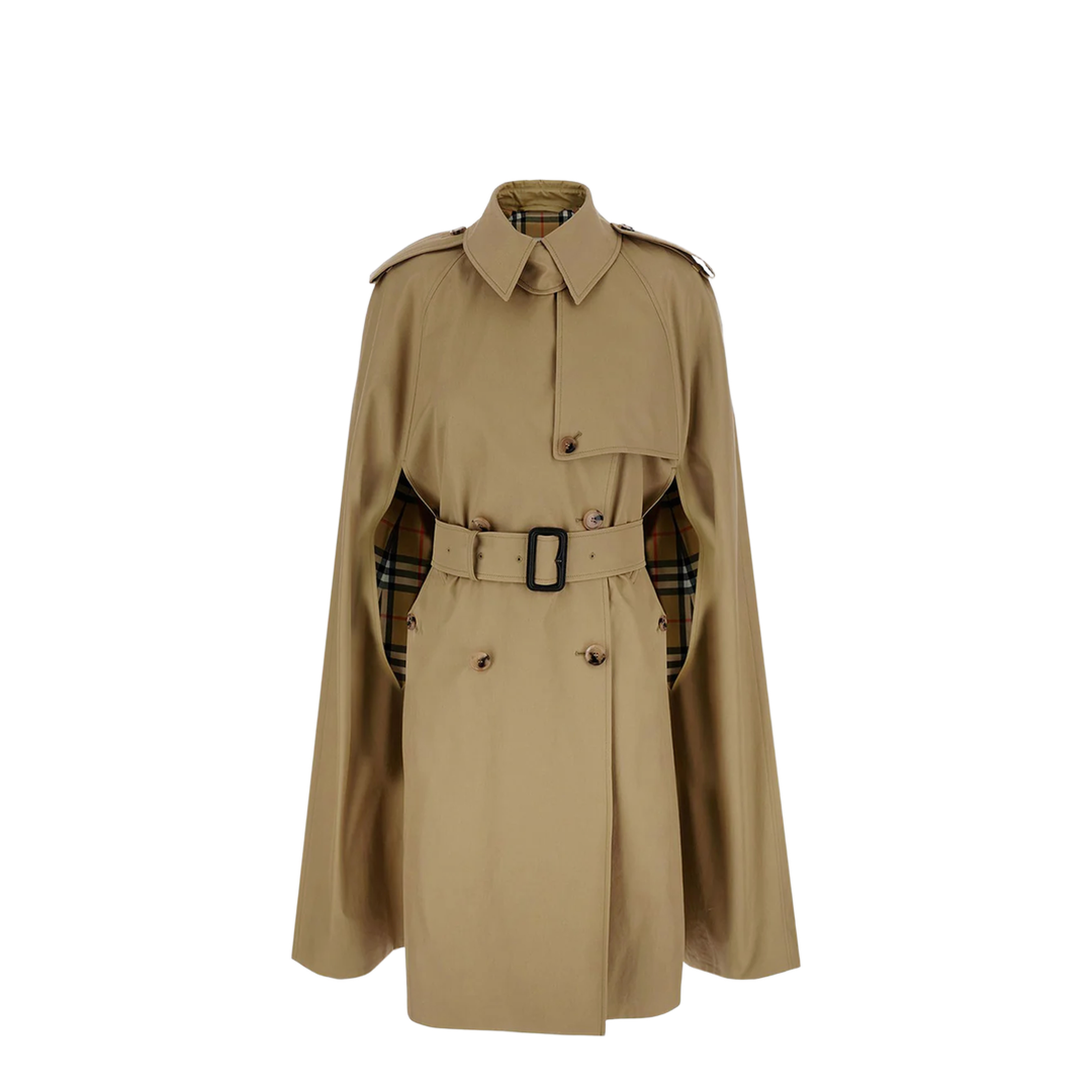 Belmont Trench Cape in Gabardine - Image 1