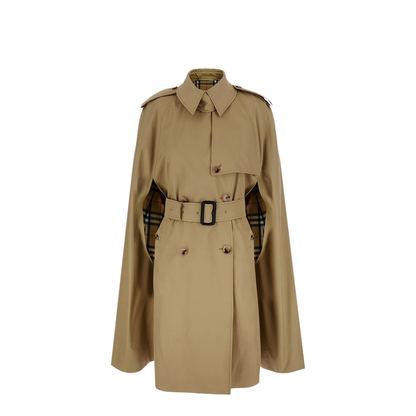 Belmont Trench Cape in Gabardine - Image 1