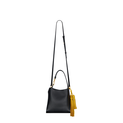 Mini Belted Hobo Bag in Leather - Image 3