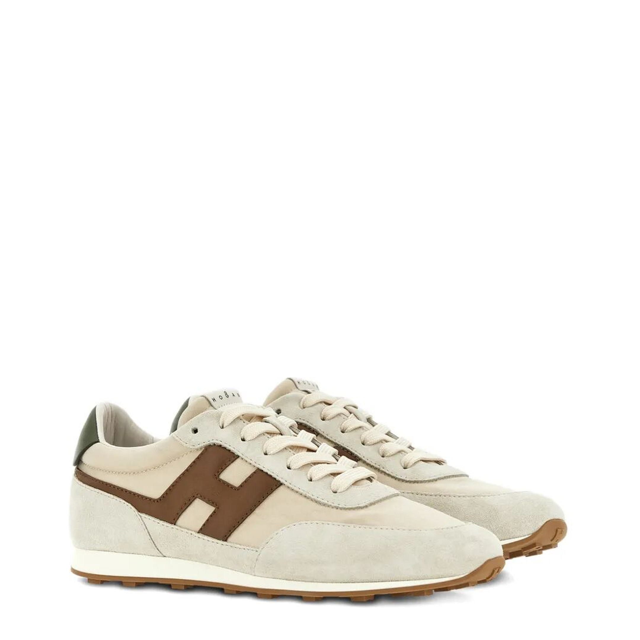 Athletic Suede and Fabric Sneakers - Image 9