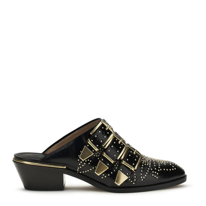 Susan Leather Mules - Image 1