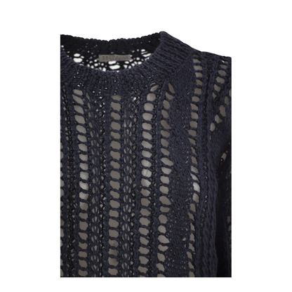 Cable & Mesh Jute and Cotton Jersey - Image 3