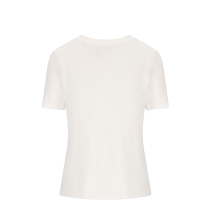 Baby Fit Logo T-Shirt in Cotton Jersey White - Image 3