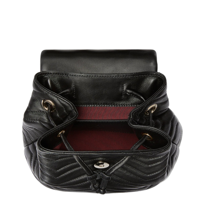 GG Marmont Mini Backpack Matelassé Nappa Leather - Black - Image 3