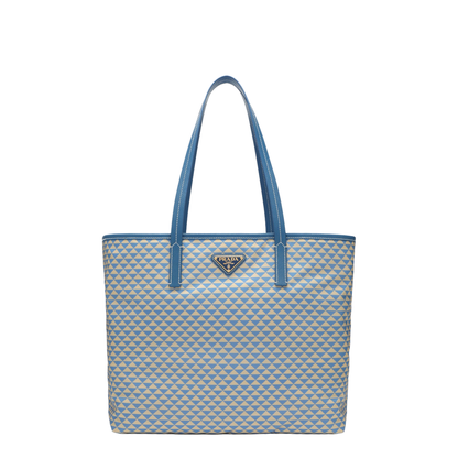 Re-Nylon Nylon Tote Bag - Light Blue - Image 1