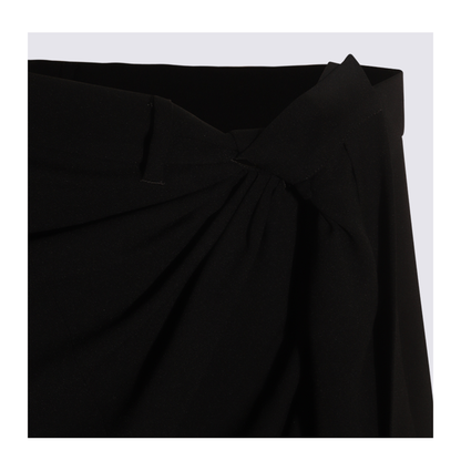 Draped Tailored Skirt - Image 6