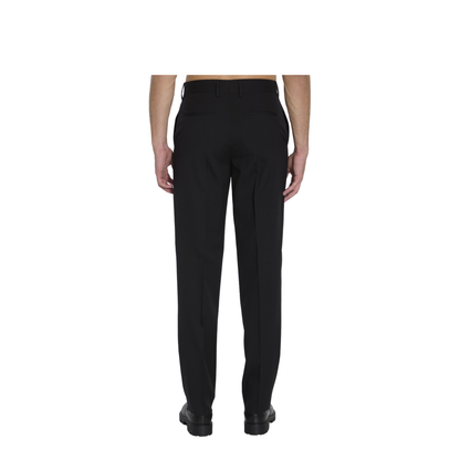 Black Wool Trousers - Image 4