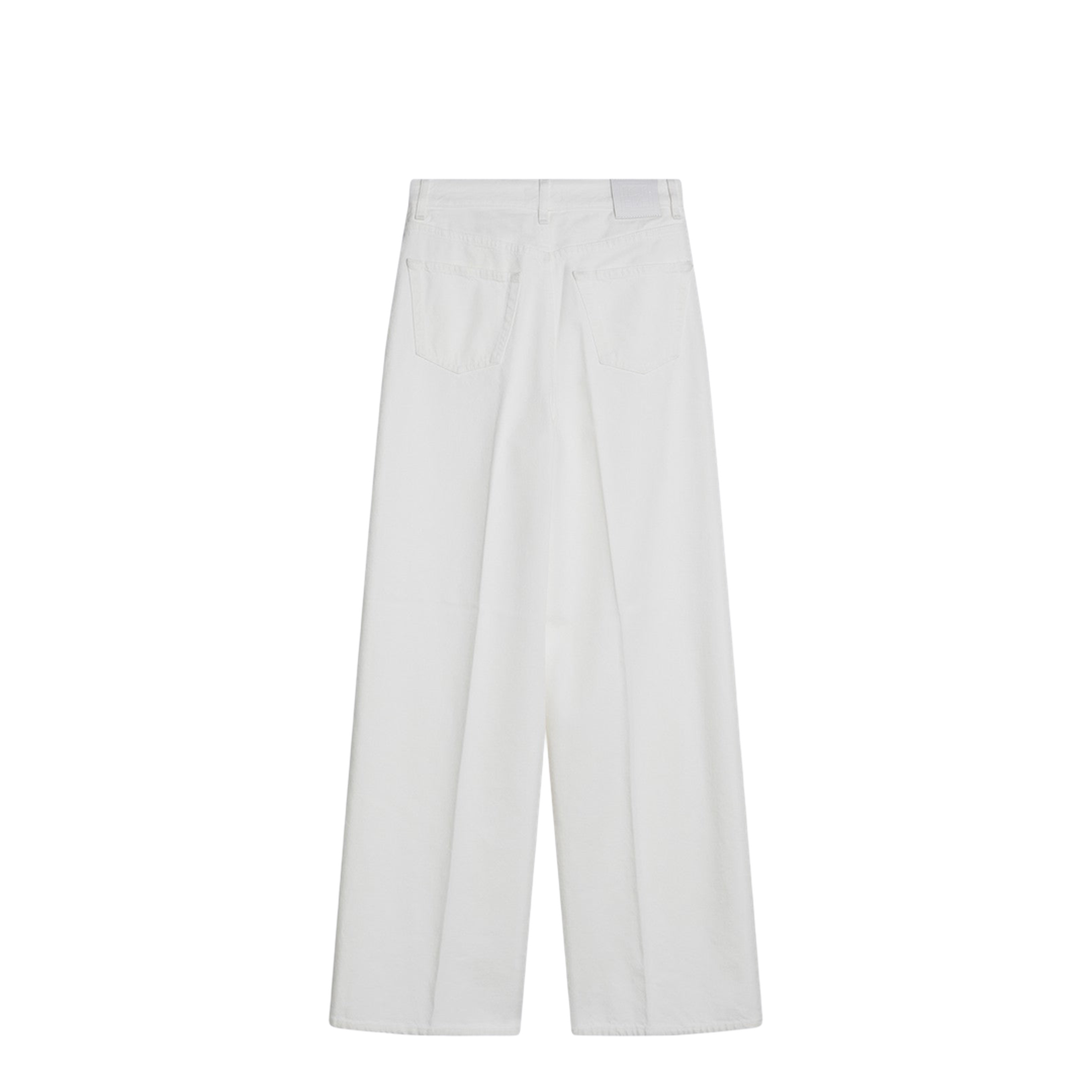 White Pants in Organic Cotton - Image 2