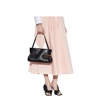 Pinch Nappa Leather Clutch - Noir - Image 2