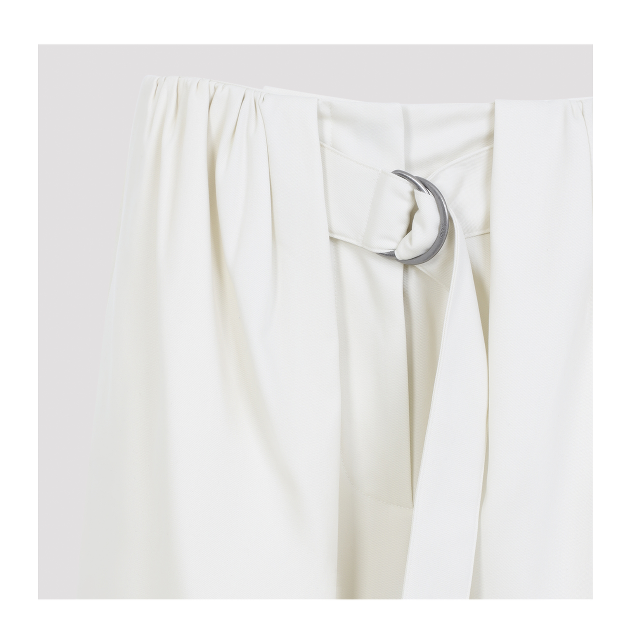 Cropped Belted Trousers - Image 5