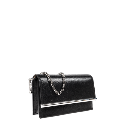 Mini Rectangular Cross-Bar Clutch Bag - Image 3