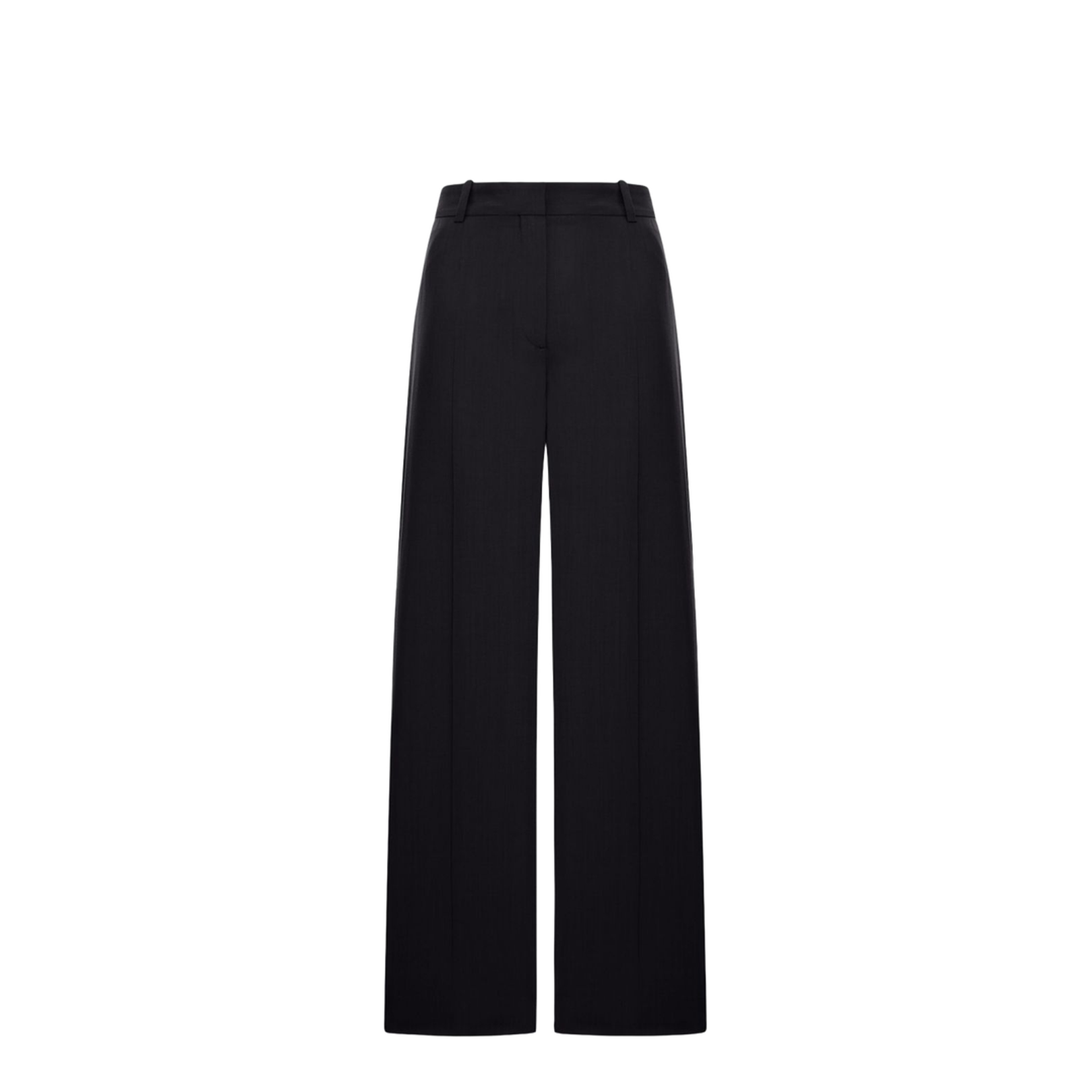 Viscose and Wool Trousers - Image 1