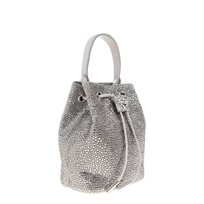 La Medusa Mini Calfskin Bucket Bag - Nero - Image 4