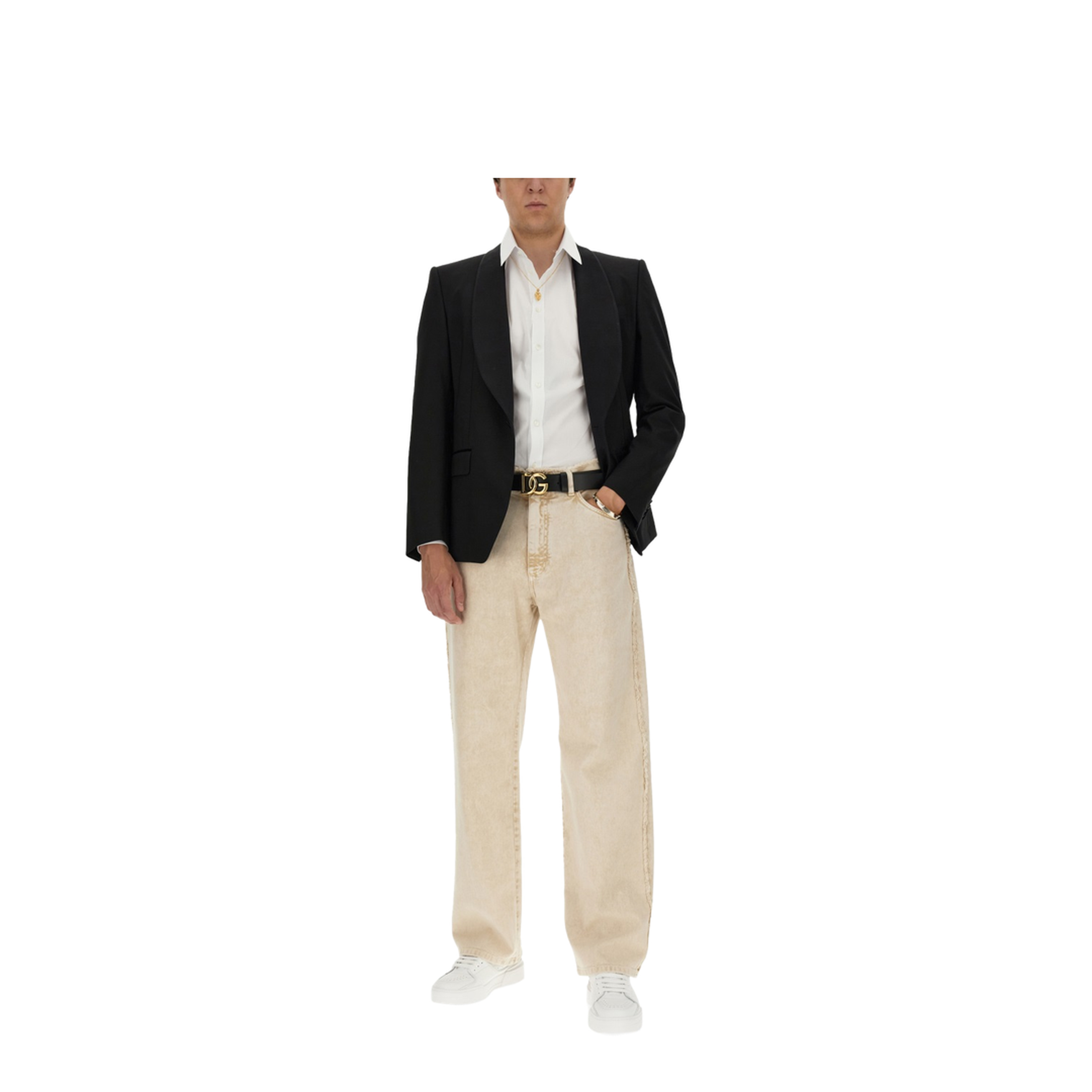 White Cotton Shirt - Image 4