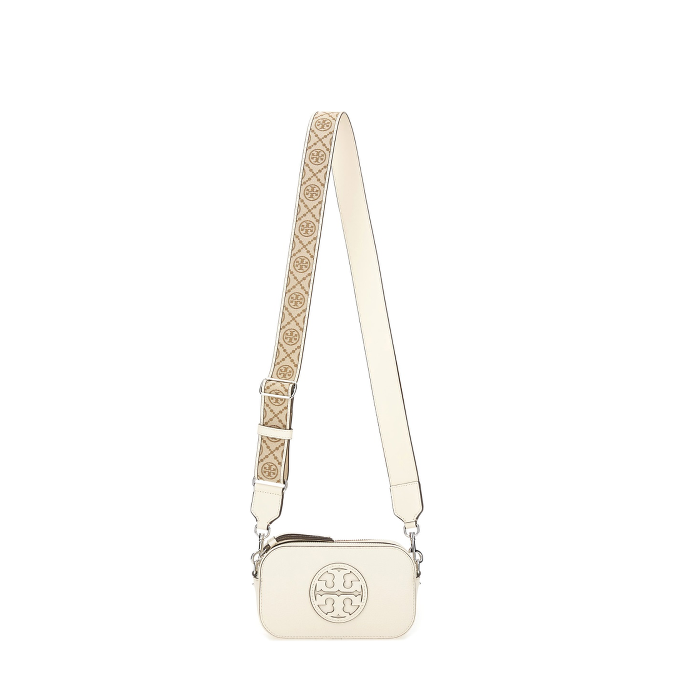 Mini Miller Small Pebbled Leather Crossbody - New Ivory - Image 1