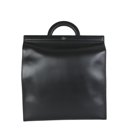 Garavani Leather Handbag with Frontal Logo Print - Image 2