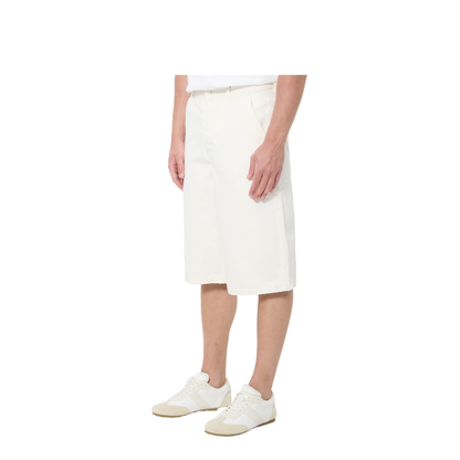 Loose Twill Bermuda Shorts - Image 2