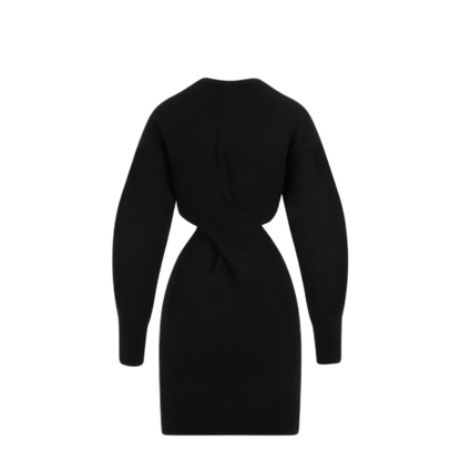 Wool Mini Dress - Image 4