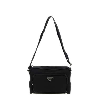 Small Re-Nylon And Saffiano Leather Shoulder Bag - Image 1