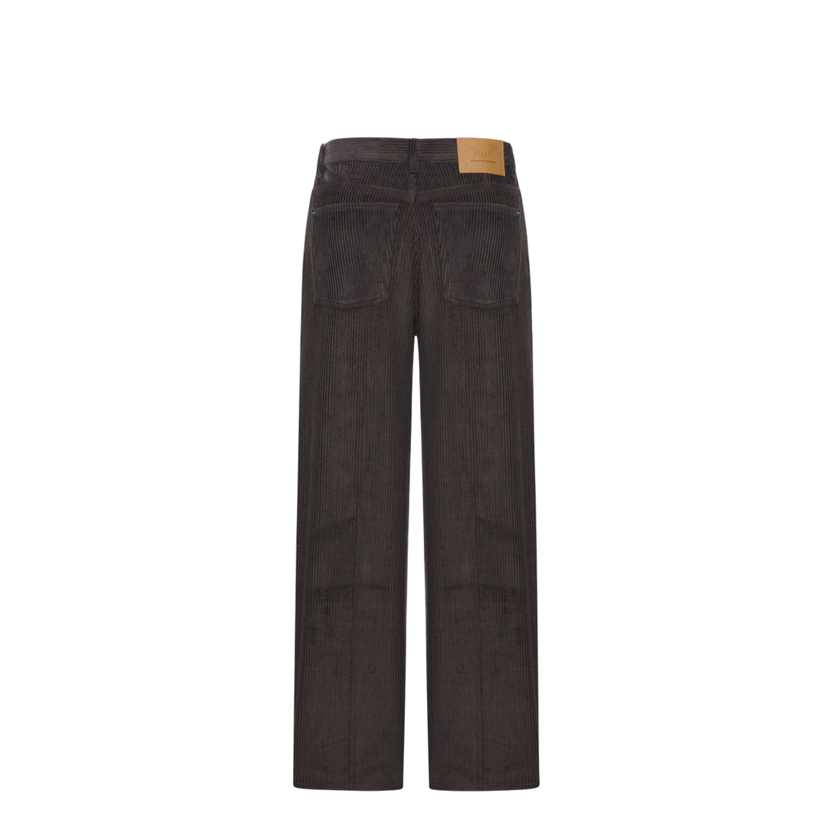 Anthracite Cotton Corduroy Large Fit Trousers - Image 2
