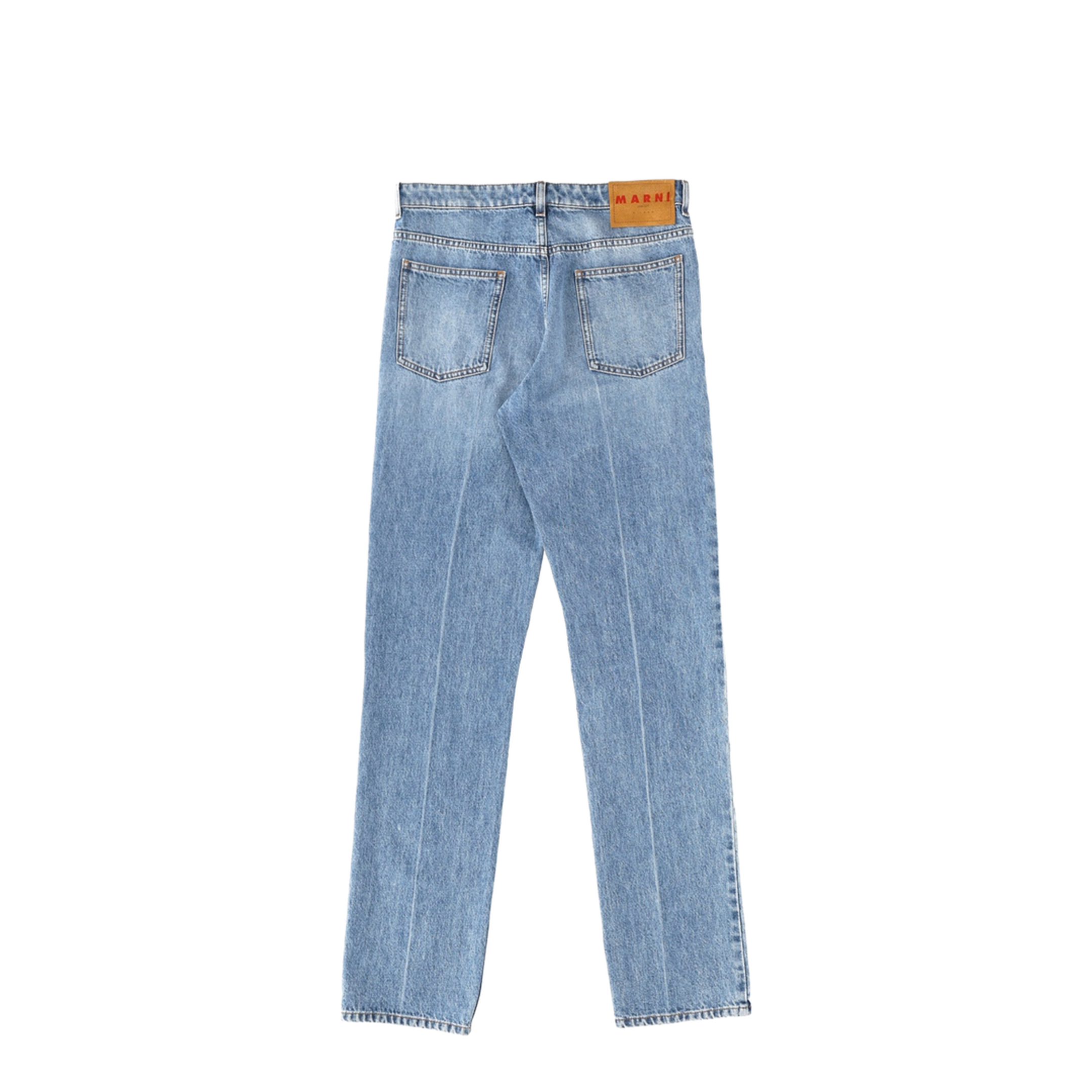 Cotton Denim Pants - Image 2