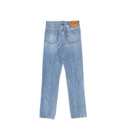Cotton Denim Pants - Image 2