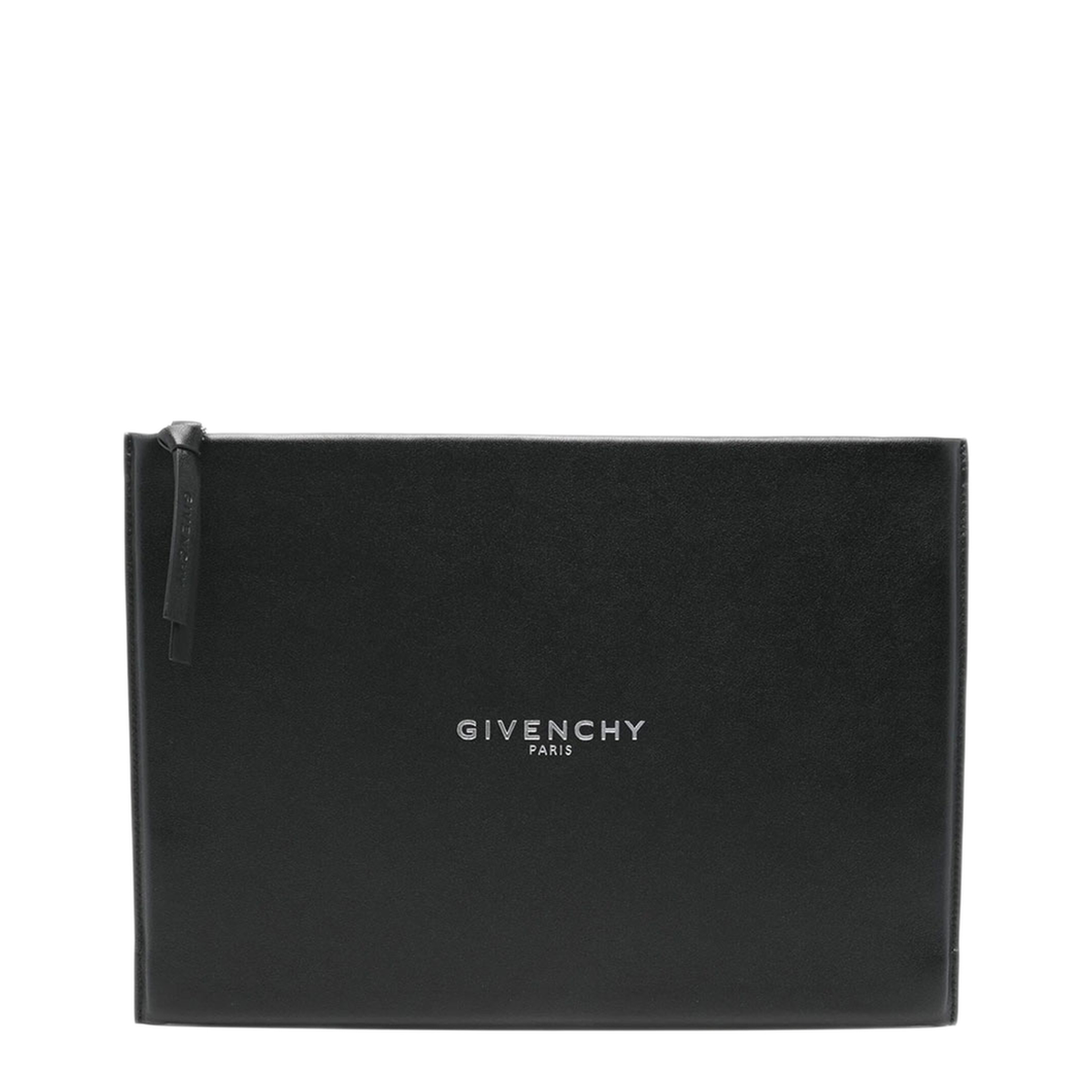 Antigona Large Calfskin Pouch - Black - Image 1