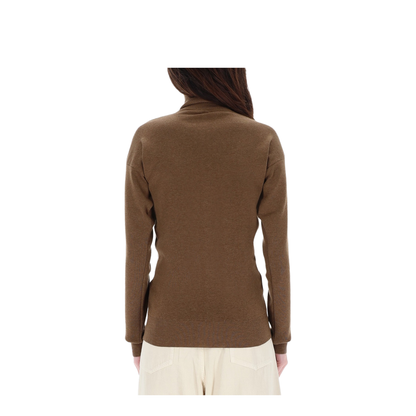 Wool High Collar Cardigan - Image 3