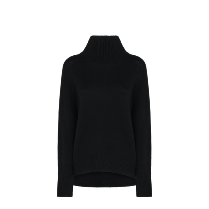 Black Turtleneck Sweater - Image 1