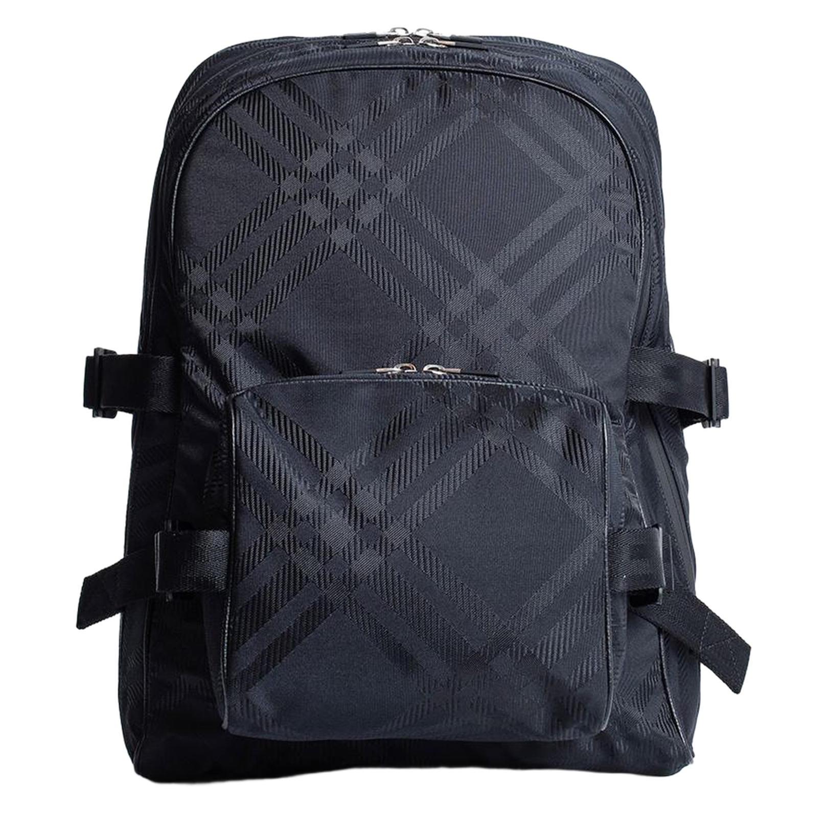 Jacquard Check Backpack - Image 4