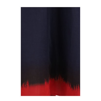 Midi Dress with Balloon Sleeves - Image 3