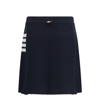 4-bar Piqué Mini Skirt - Image 2