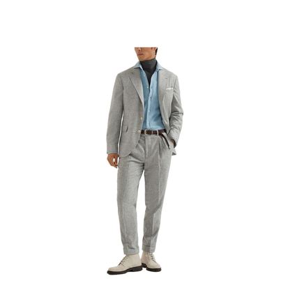Lightweight Turtleneck Cashmere and Silk Sweater - Image 1