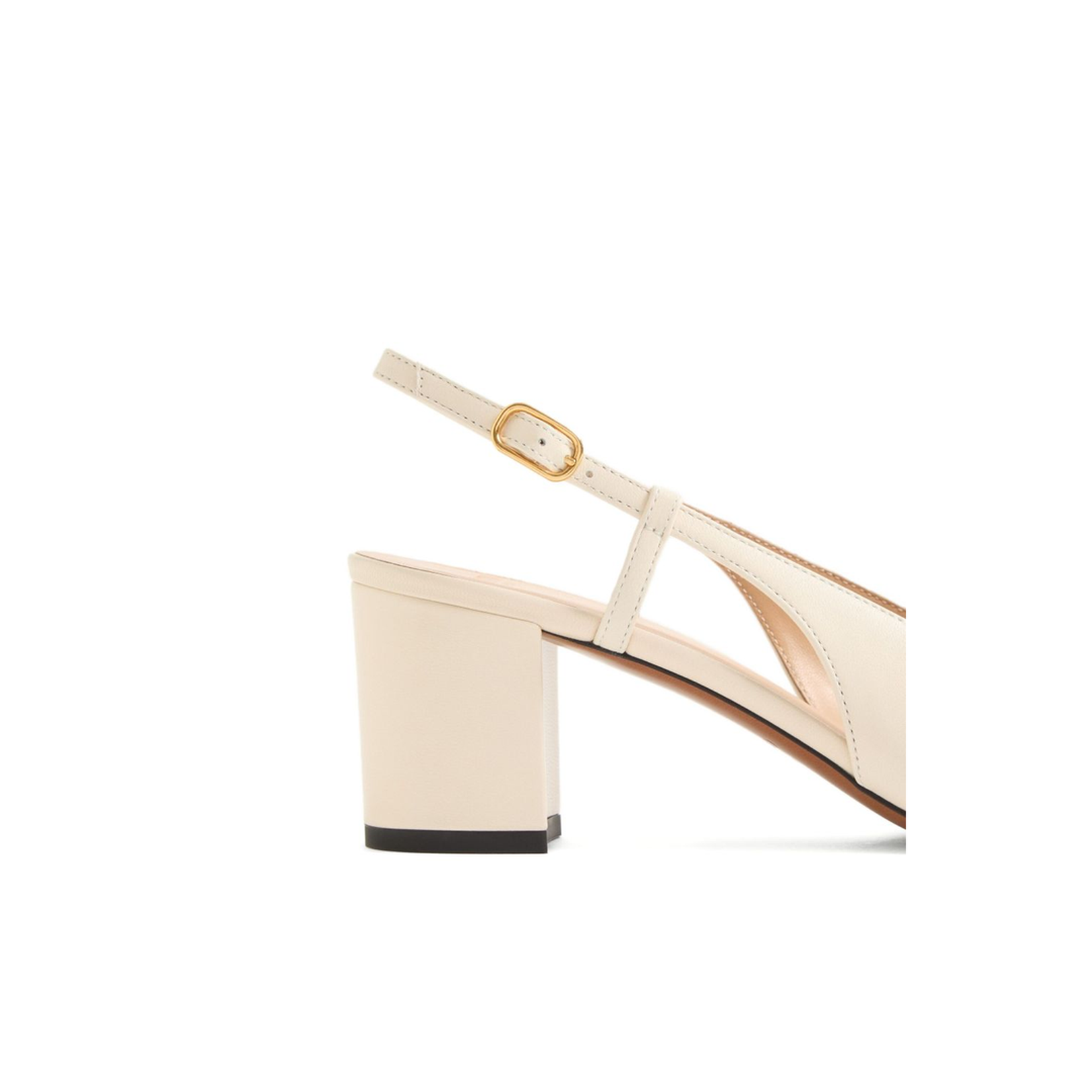 Buckle-Fastening Ankle Strap Sandals - Image 4