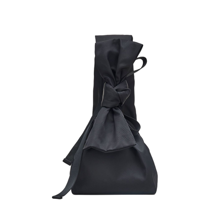 Bow Nylon Sack Bag - Image 4
