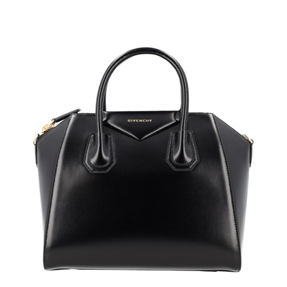 Antigona Small Leather Shoulder Bag - Image 1