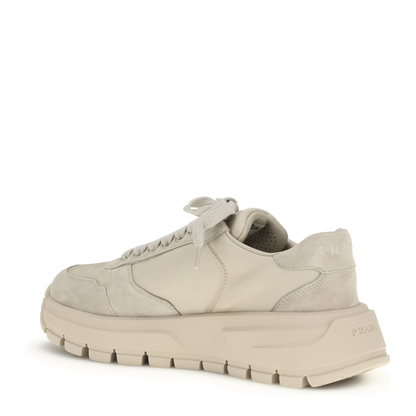 Suede And Re-Nylon Sneakers - Image 3