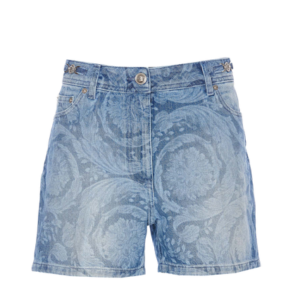 Denim Shorts In Blue - Image 1