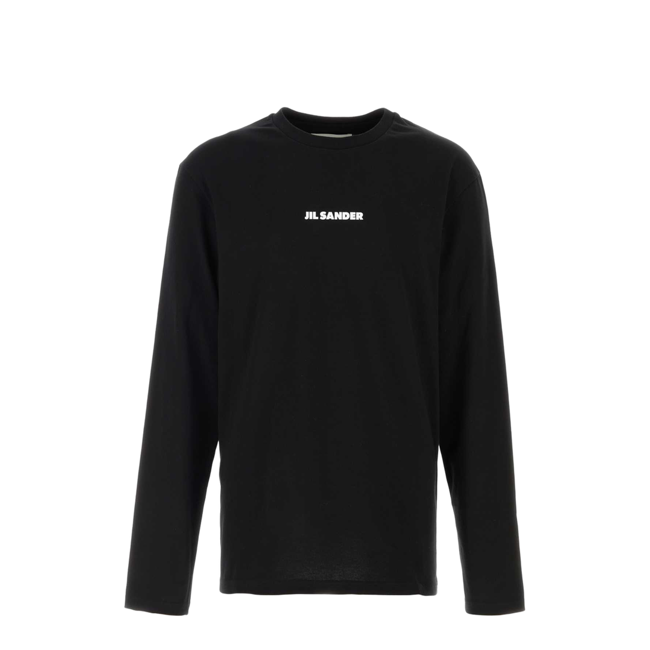 Black Cotton T-Shirt - Image 1