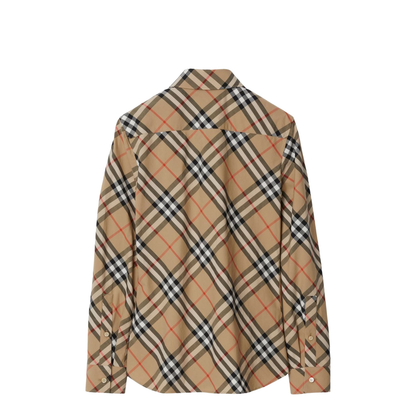 Check Cotton Shirt - Image 3