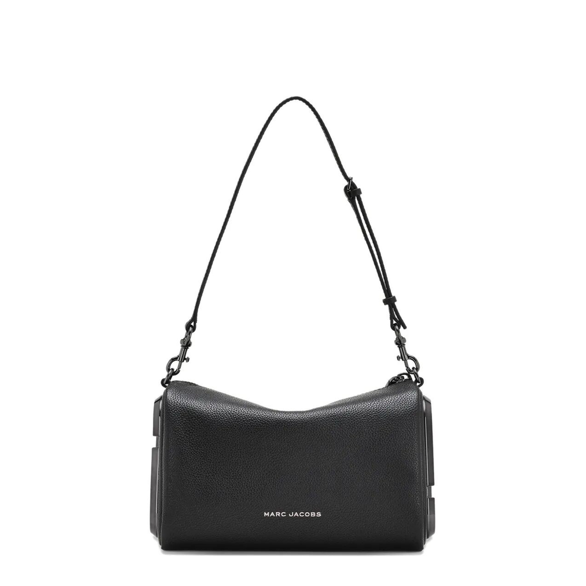 The Snapshot Calf Leather Shoulder Bag - Black - Image 1