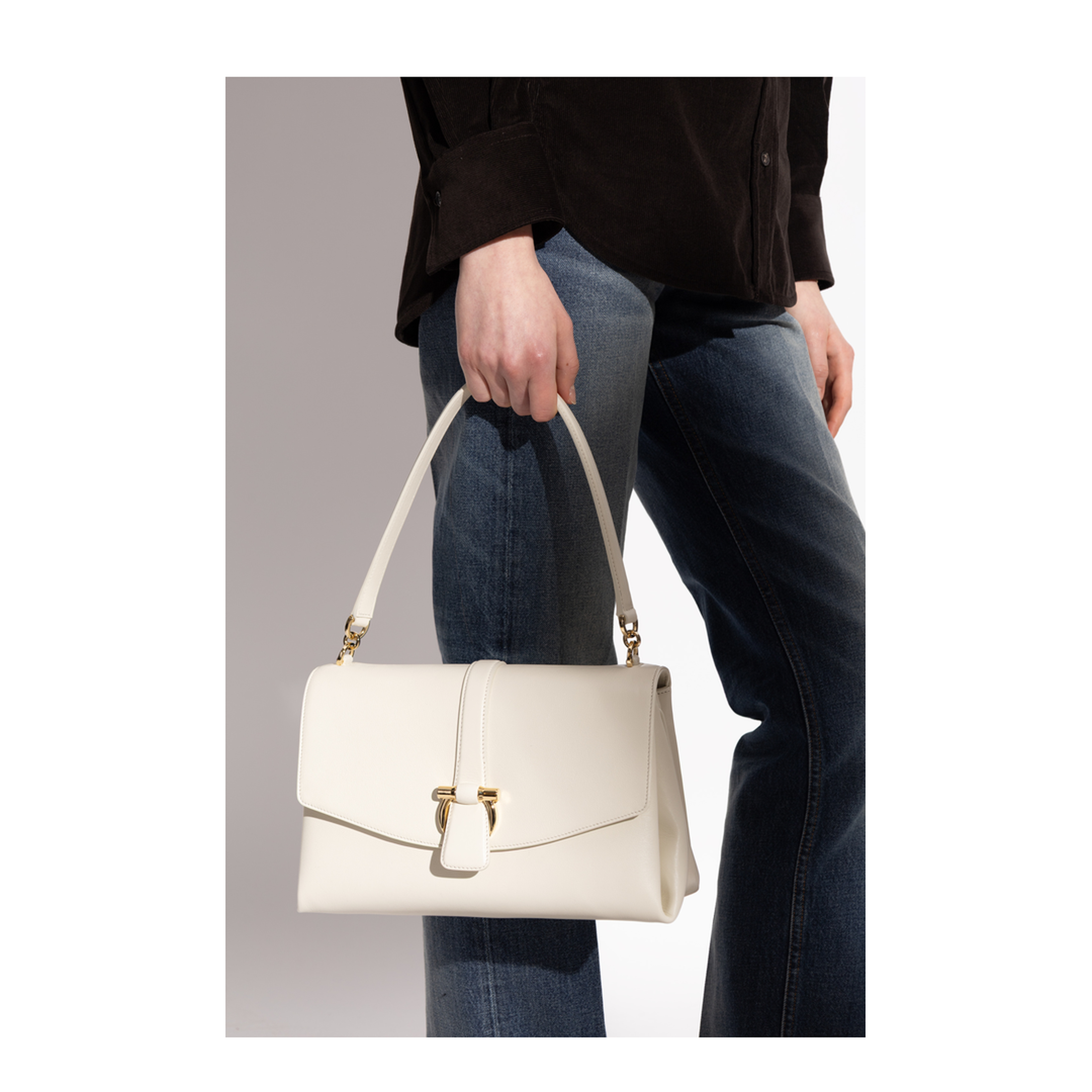 Leather shoulder bag - Image 2