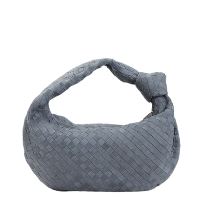 Jodie Intrecciato 15 Cloudy Suede Handbag - Image 4
